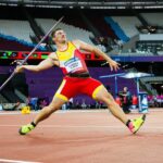 Héctor Cabrera, plata y récord del mundo en lanzamiento de jabalina