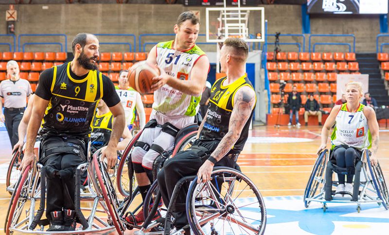 El ‘killer’ Bywater lidera el triunfo del CD Ilunion en Vigo