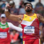 Kim López, subcampeón del mundo en lanzamiento de peso