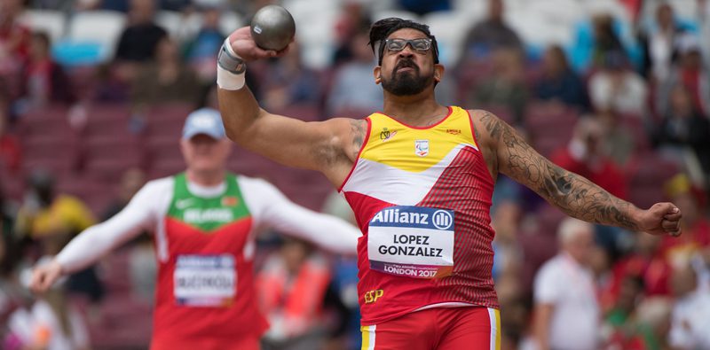 Kim López, subcampeón del mundo en lanzamiento de peso