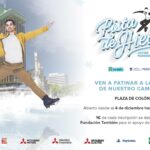 Javier Fernández y la Fundación También unidos por el patinaje