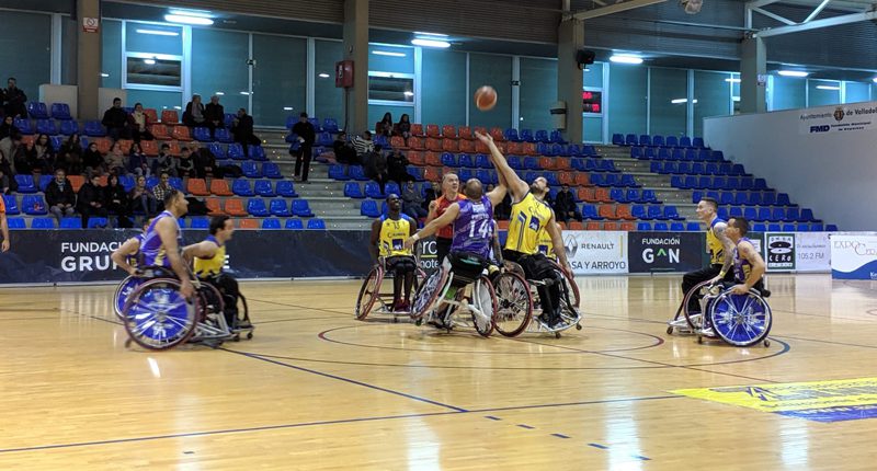 Triunfo holgado del CD Ilunion en Valladolid