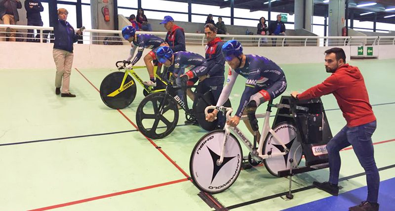 Galapagar, un test previo al Mundial de ciclismo en pista