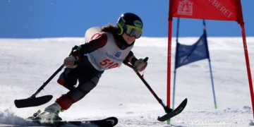 Úrsula Pueyo regresa a la nieve con dos platas en Copa de Europa
