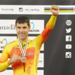 Eduardo Santas se abona al bronce en el velódromo de Milton
