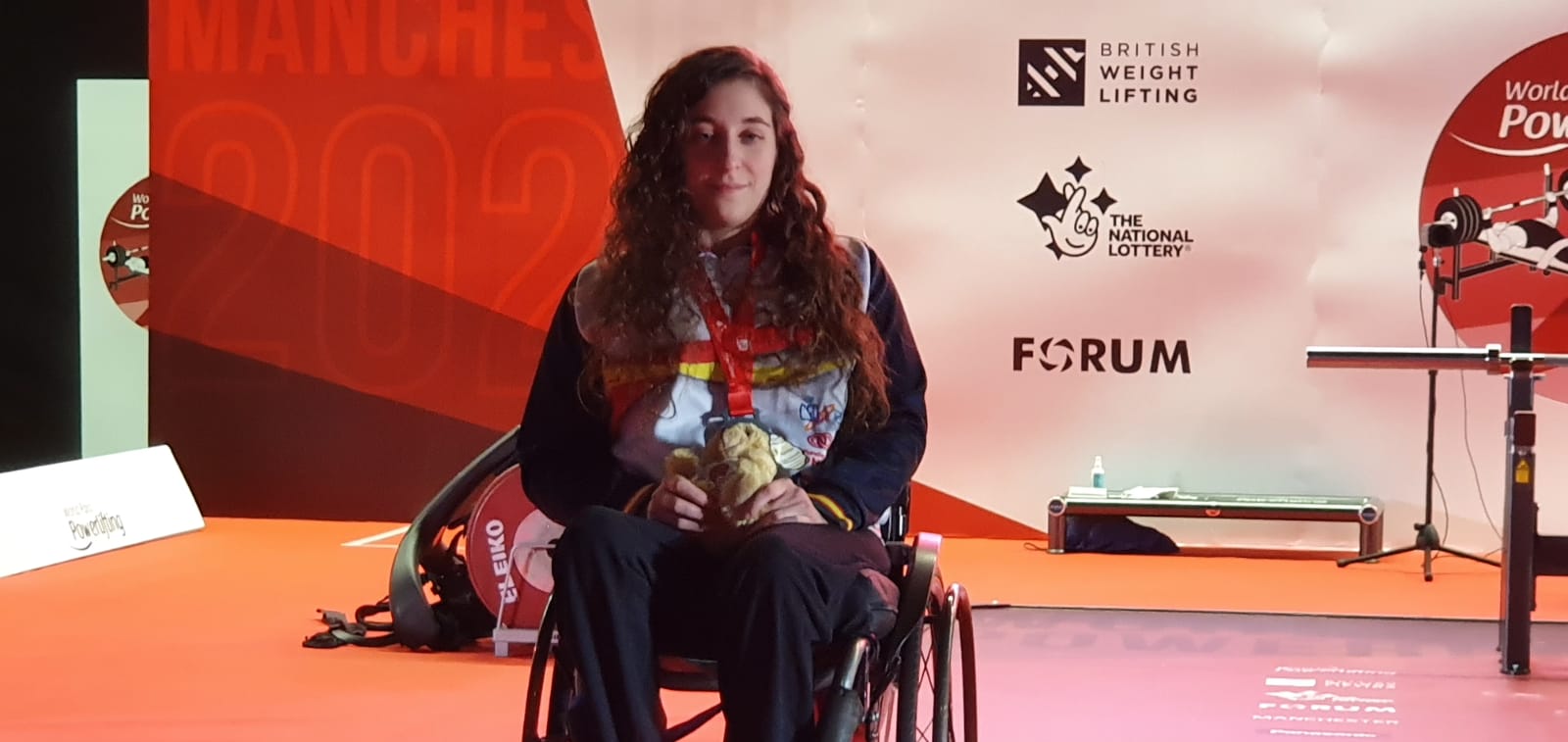 Loida Zabala, plata en la Copa del Mundo de Manchester