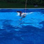 Núria Marqués, brazadas con neopreno y en agua helada