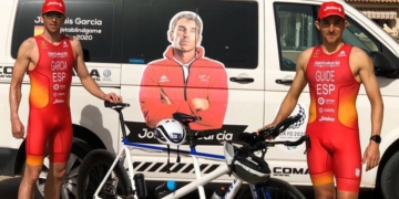 Jota García, un triatleta con luz propia