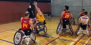 La selección española de baloncesto en silla vuelve a sonreír