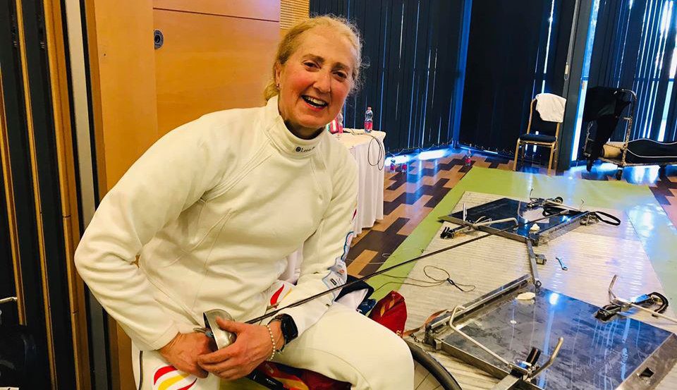 Begoña Garrido, el brote verde de la esgrima en silla