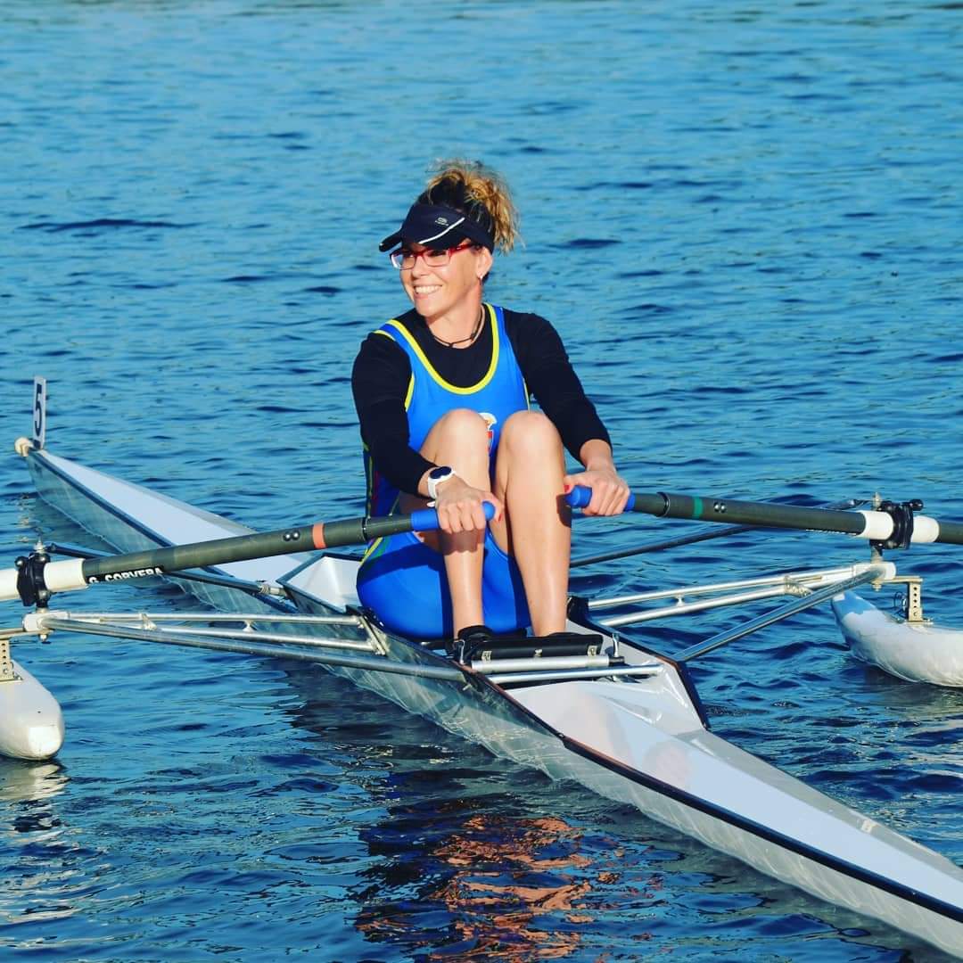 Vero Rodríguez, una ‘princesa’ de chalanas en la nobleza del remo