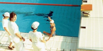 Arantxa González, la dama dorada del agua