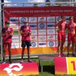 Buen nivel en el regreso del triatlón en la blindada Pontevedra