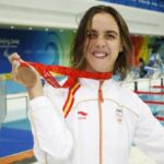 Sara Carracelas, chapuzones de gloria en la piscina
