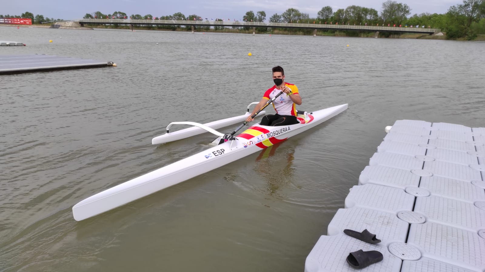 Adrián Mosquera embarca con destino a Tokio con un oro