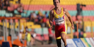 Alberto Ávila, Desirée Vila, Gerard Descarrega y Eduardo Uceda, podio europeo