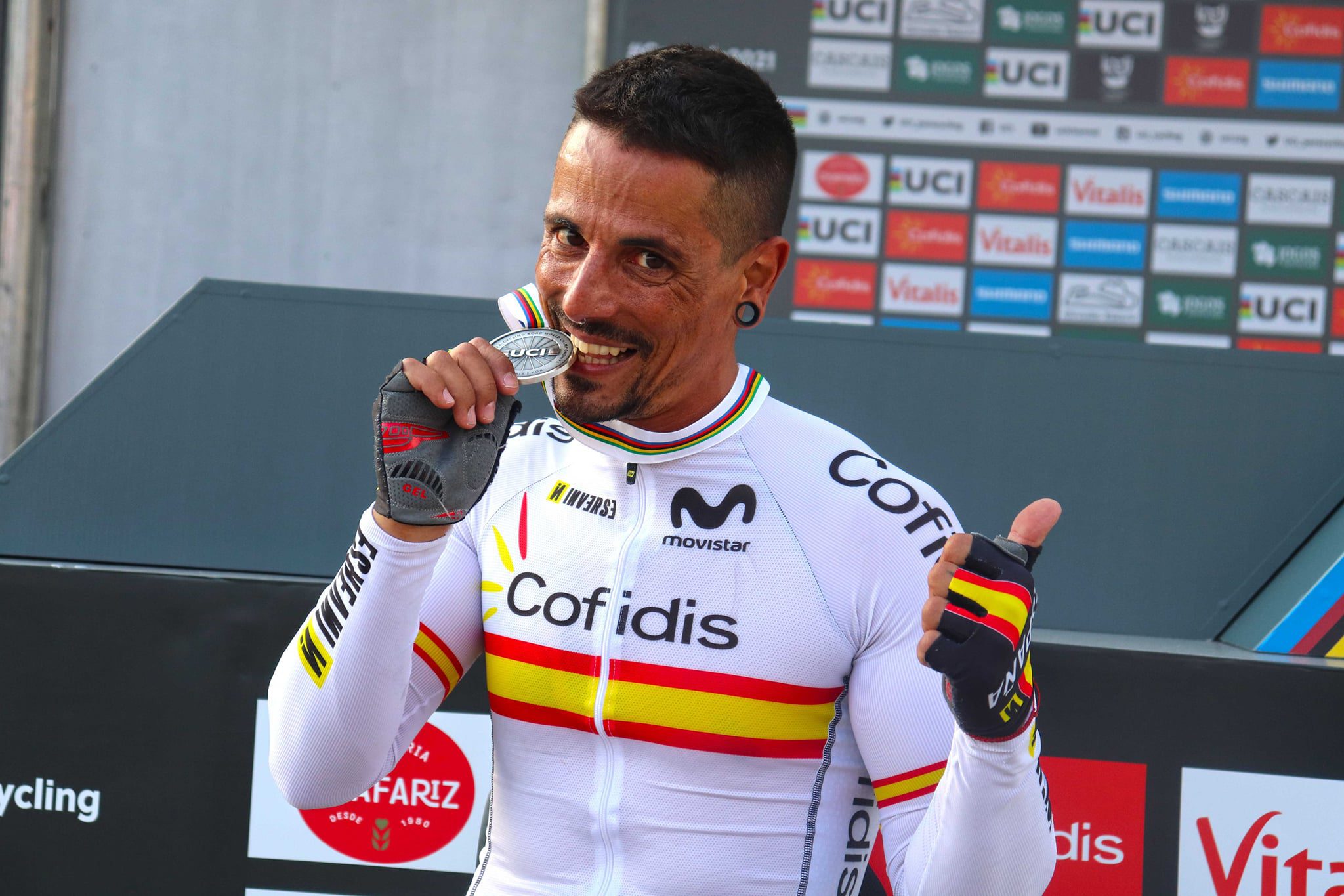 El ciclismo español consigue 13 medallas en el Mundial de carretera