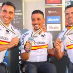 El Team Relay español abre el Mundial de ciclismo con una plata