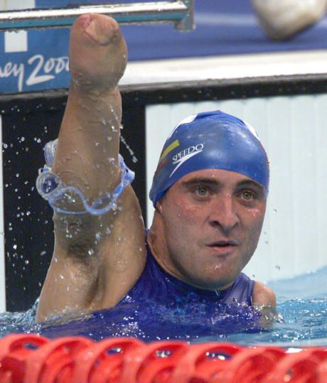 Daniel Vidal, un mariposista con aleta de ‘tiburón’