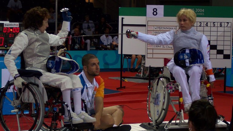 Gema Hassen-Bey, una conquistadora de cimas con espadas