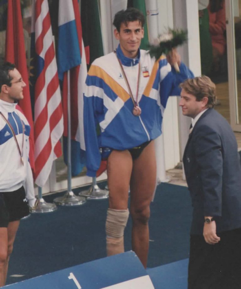 Jesús Iglesias, el coloso que alumbró la piscina Picornell