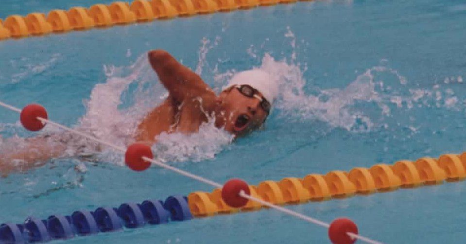 Jesús Iglesias, el coloso que alumbró la piscina Picornell