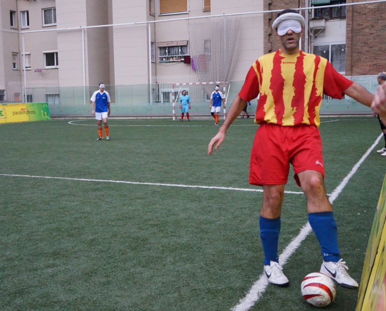José López, un maestro del gol desde la ceguera