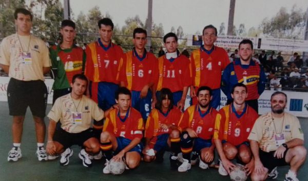 José López, un maestro del gol desde la ceguera