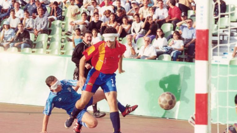 José López, un maestro del gol desde la ceguera