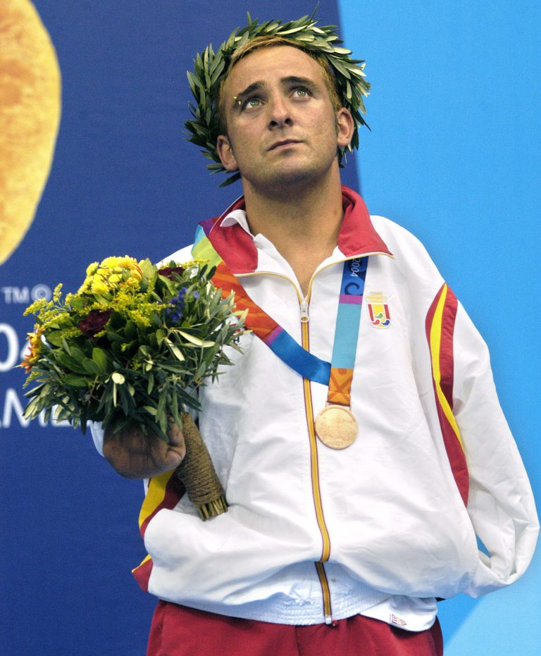 Daniel Vidal, un mariposista con aleta de ‘tiburón’