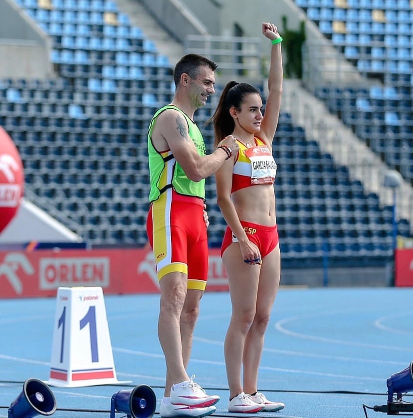 Alba García Falagán, esprines que vencen a la ceguera