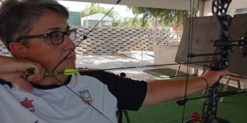 Carmen Rubio, una arquera sosegada con la mira en las medallas