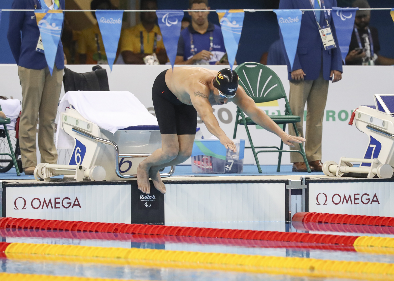 Chano Rodríguez, el 'viejo león' que siempre ruge en la piscina