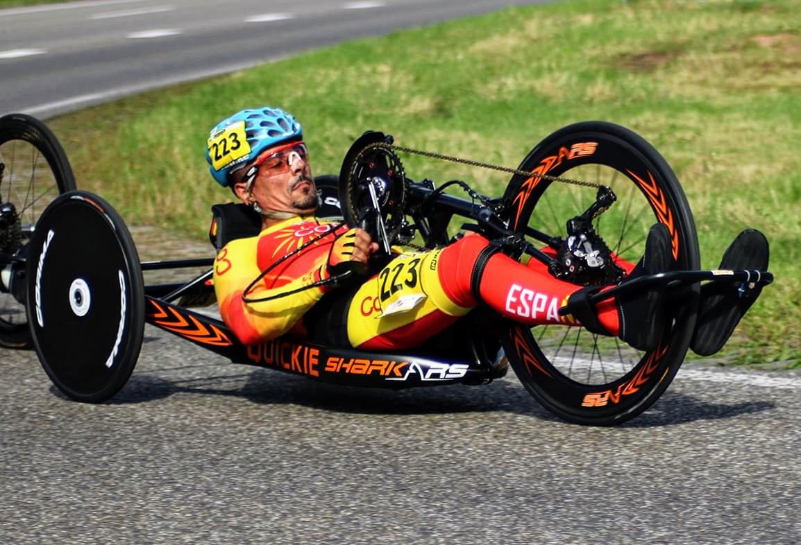 Sergio Garrote, voracidad sin límites a los mandos de la handbike