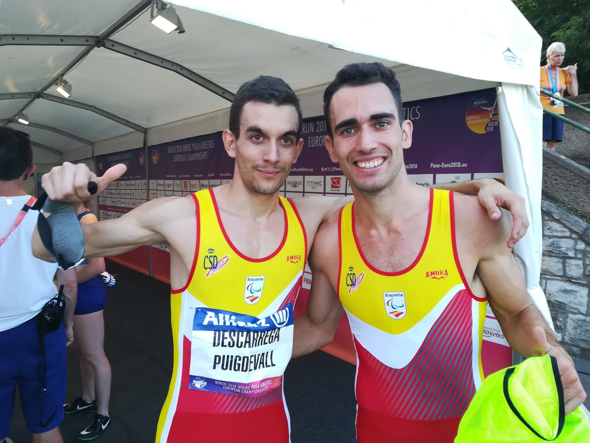 Gerard Descarrega y Guillermo Rojo, una pareja estelar de velocistas