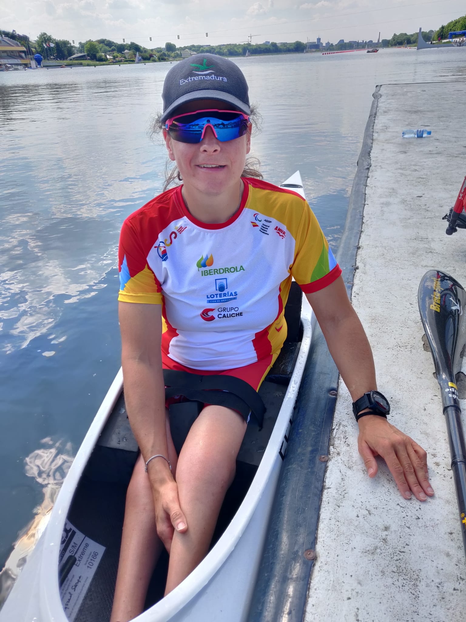 Inés Felipe, una perseverante piragüista a contracorriente