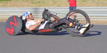Israel Rider, un handbiker con determinación a ras de suelo