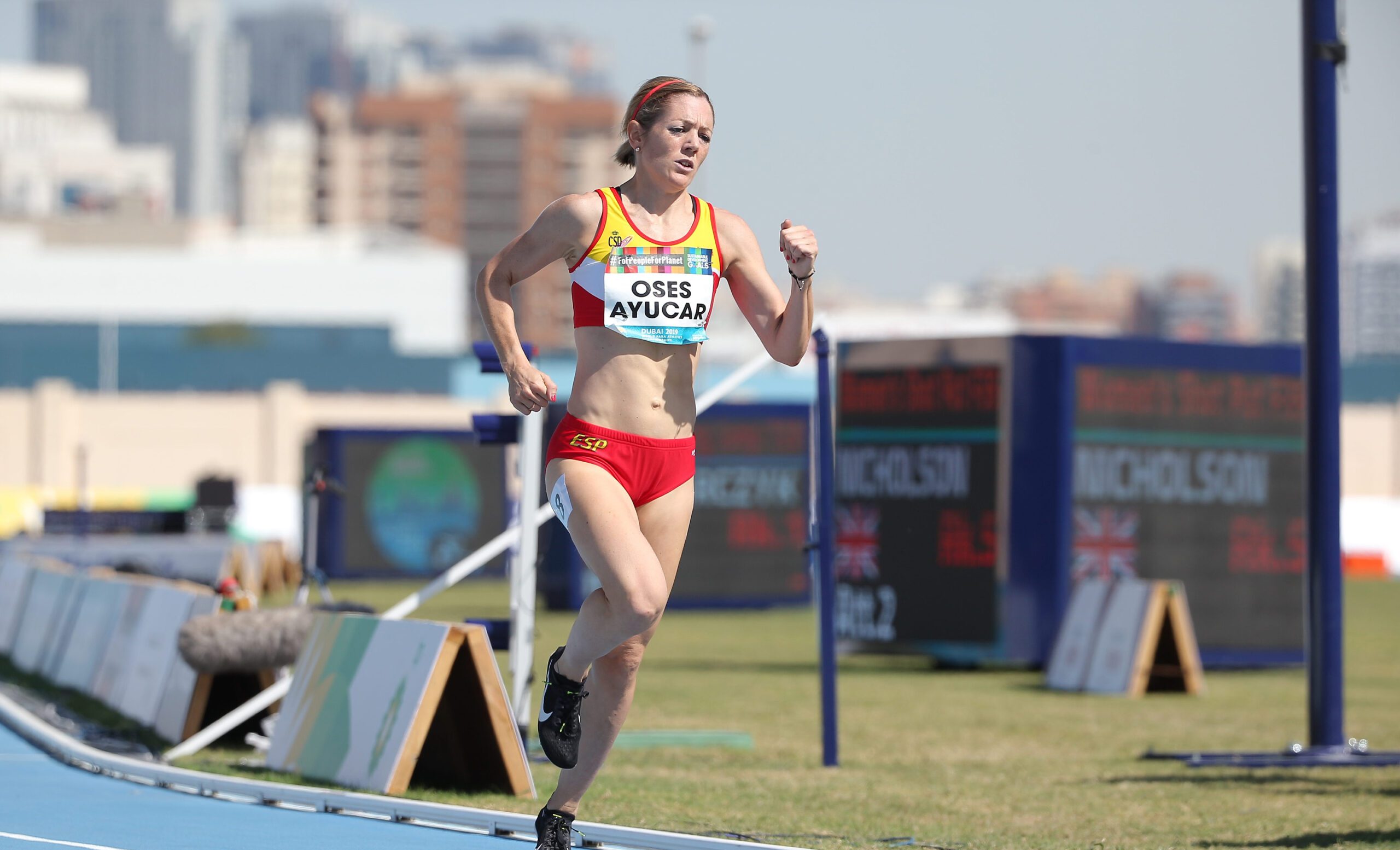 Izaskun Osés, fuerza, garra y ardor guerrero sobre el tartán