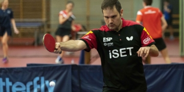 Jordi Morales, un ‘Benjamin Button’ en el tenis de mesa