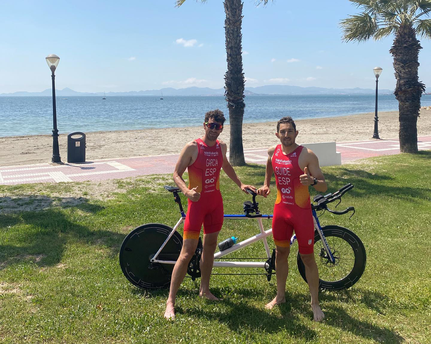 Jota García, una luz en la oscuridad entre brazadas, pedaleos y zancadas