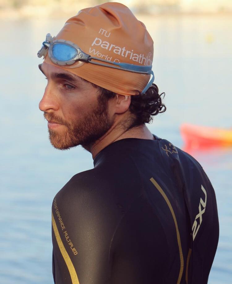 Jota García, una luz en la oscuridad entre brazadas, pedaleos y zancadas