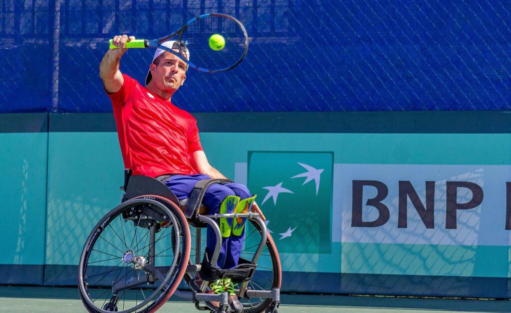 Kike Siscar, ‘pasico a pasico’ con la raqueta hasta el Ariake Tennis Park