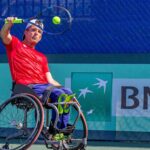 Kike Siscar, 'pasico a pasico' con la raqueta hasta el Ariake Tennis Park