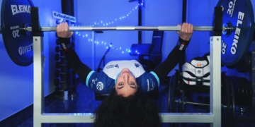 Loida Zabala, fuerza irreductible entre discos y barras