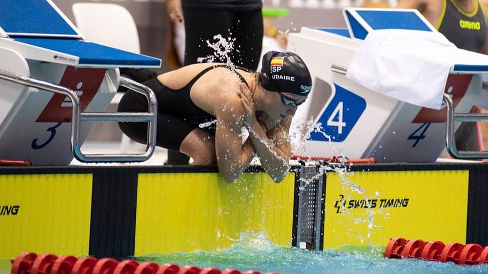 Nahia Zudaire, savia nueva e ilusionante para la natación española