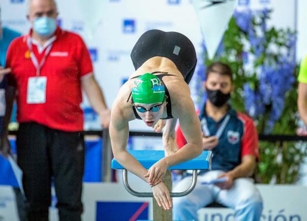 Nahia Zudaire, savia nueva e ilusionante para la natación española