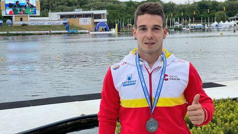 Adrián Mosquera, un canoísta indomable forjado en las Rías Baixas