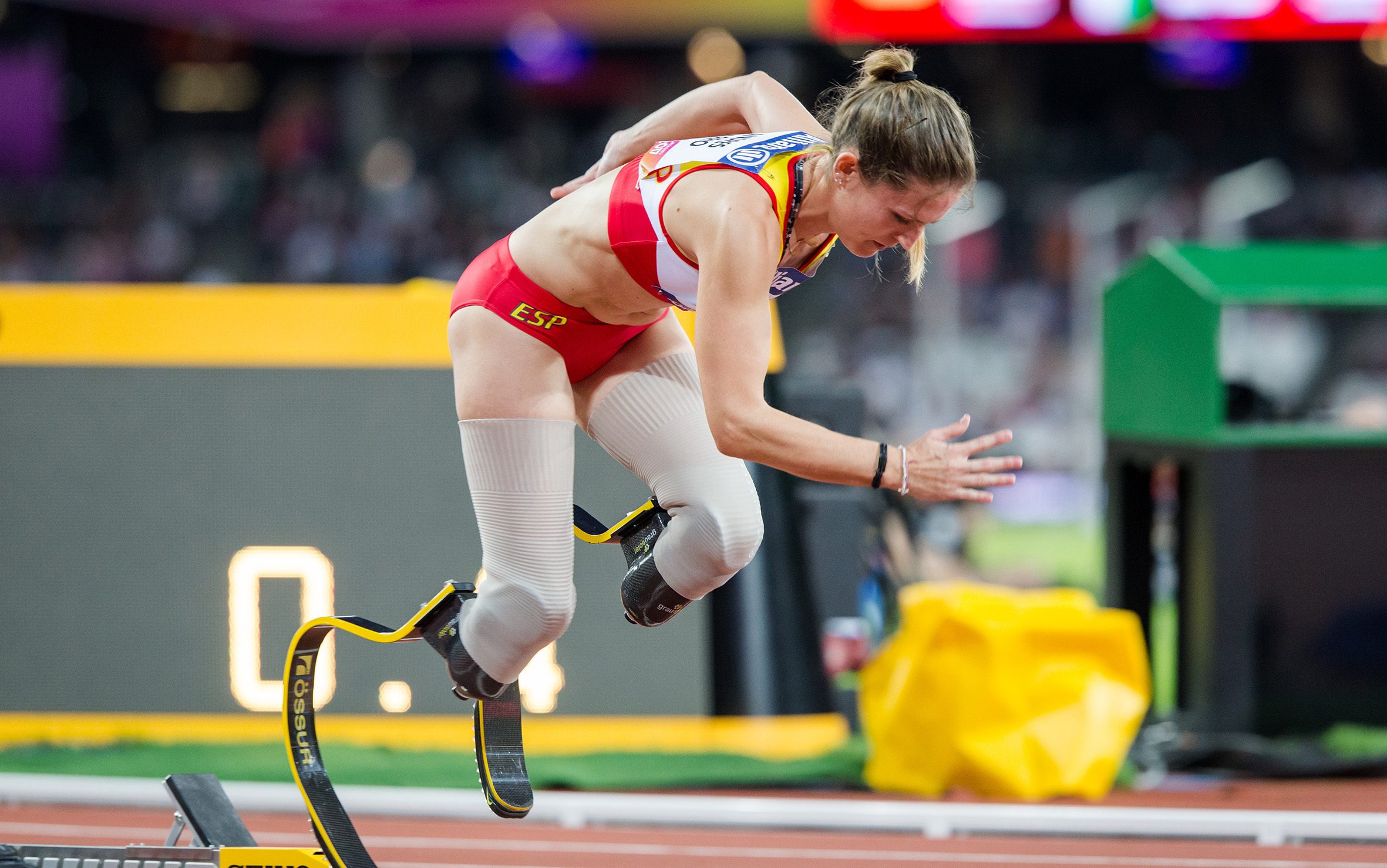 Sara Andrés, la atleta biónica que vuela más allá de los límites