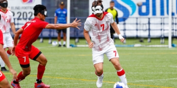 Sergio Alamar, el soldado aventajado del gol a ciegas