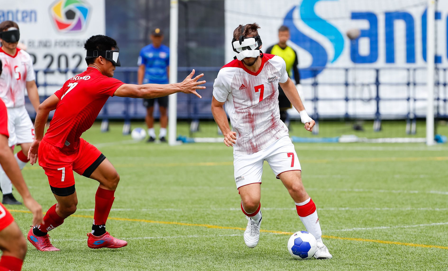 Sergio Alamar, el soldado aventajado del gol a ciegas